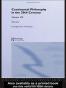 Twentieth Century Continental Philosophy