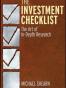 The Investment Checklist