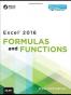 Excel 2016 Formulas and Functions