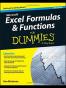 Excel Formulas and Functions For Dummies