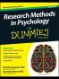 Research Methods in Psychology For Dummies