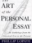 The Art of the Personal Essay