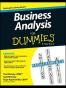 Business Analysis For Dummies